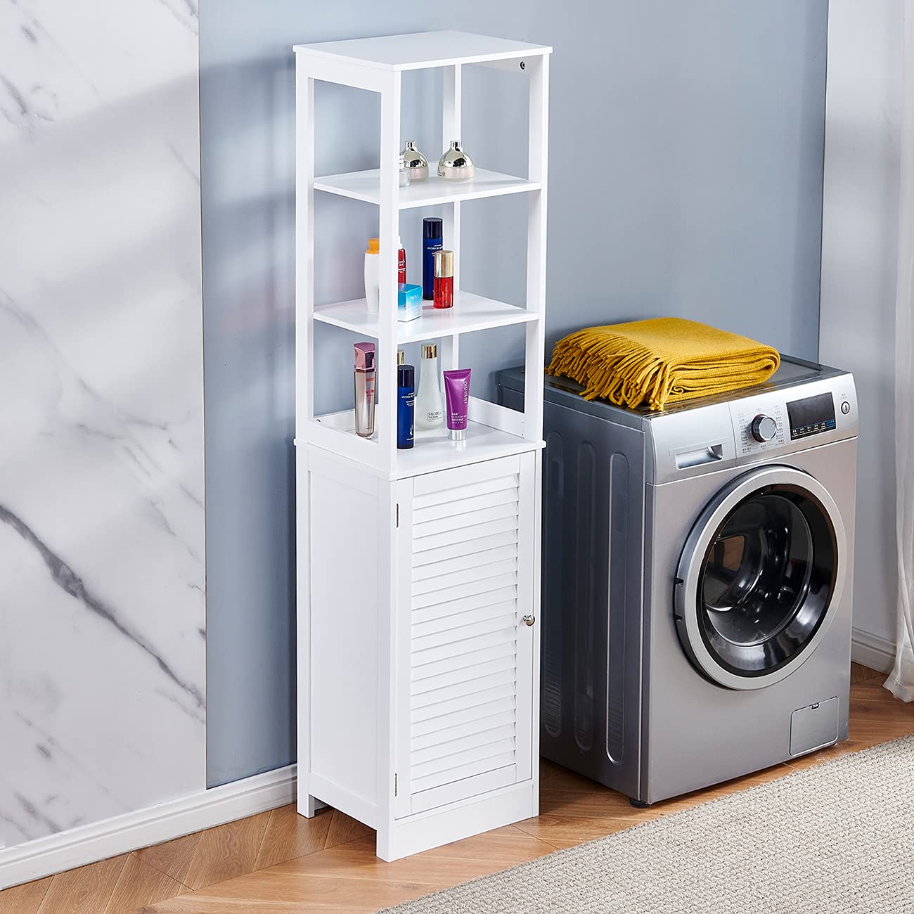 Beylore Waterproof Tall Bathroom Multifunctional Bathroom