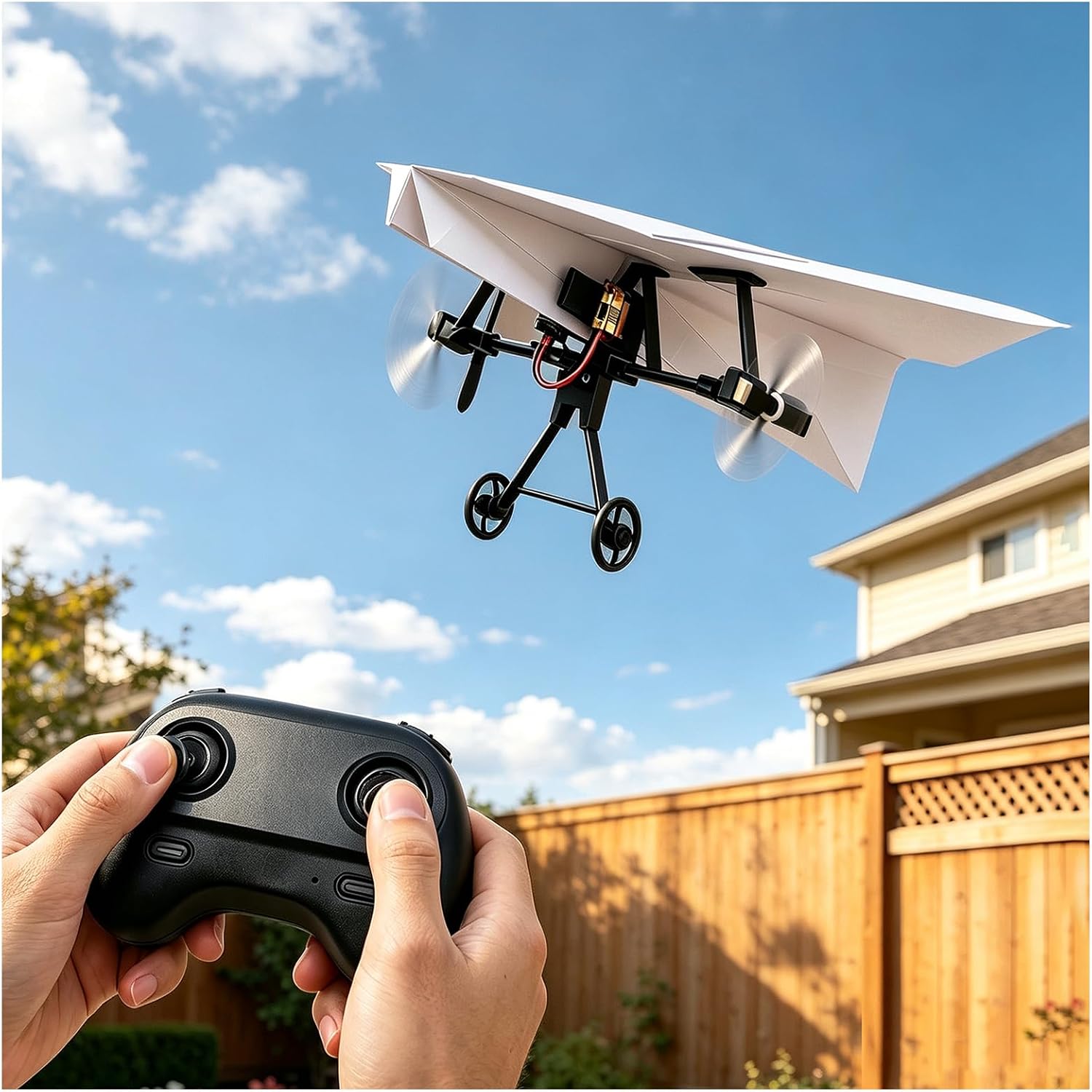 Virellia — 1-Pcs DIY RC Paper Airplane Kit for Hobbyists