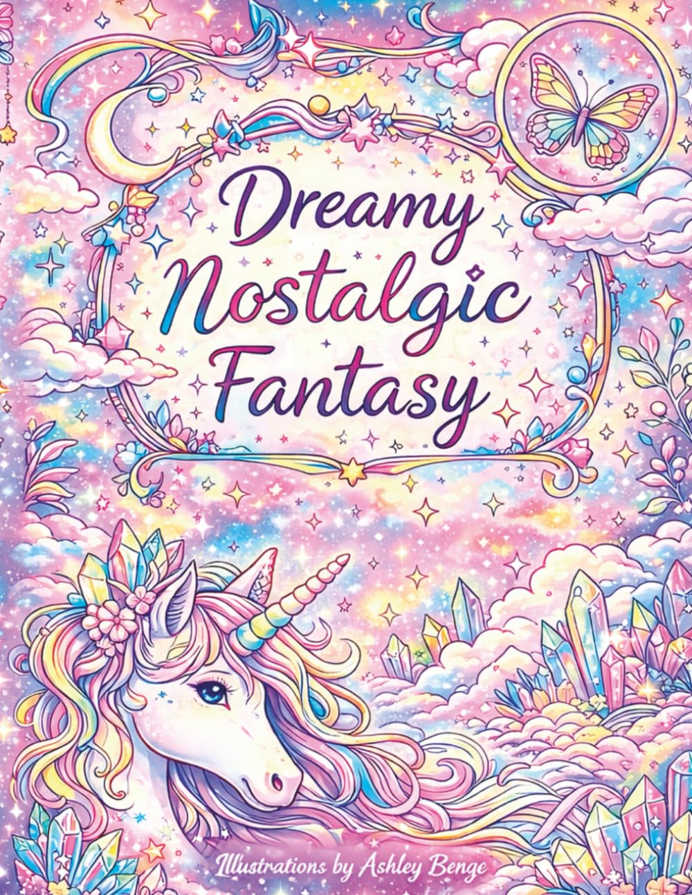A Nostalgic Fantasy Coloring Book for Grown-Ups