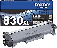 Vista 1 de Brother Genuine TN830XL Black High Yield Printer Toner Cartridge - Print up to 3,000 Pages(1)