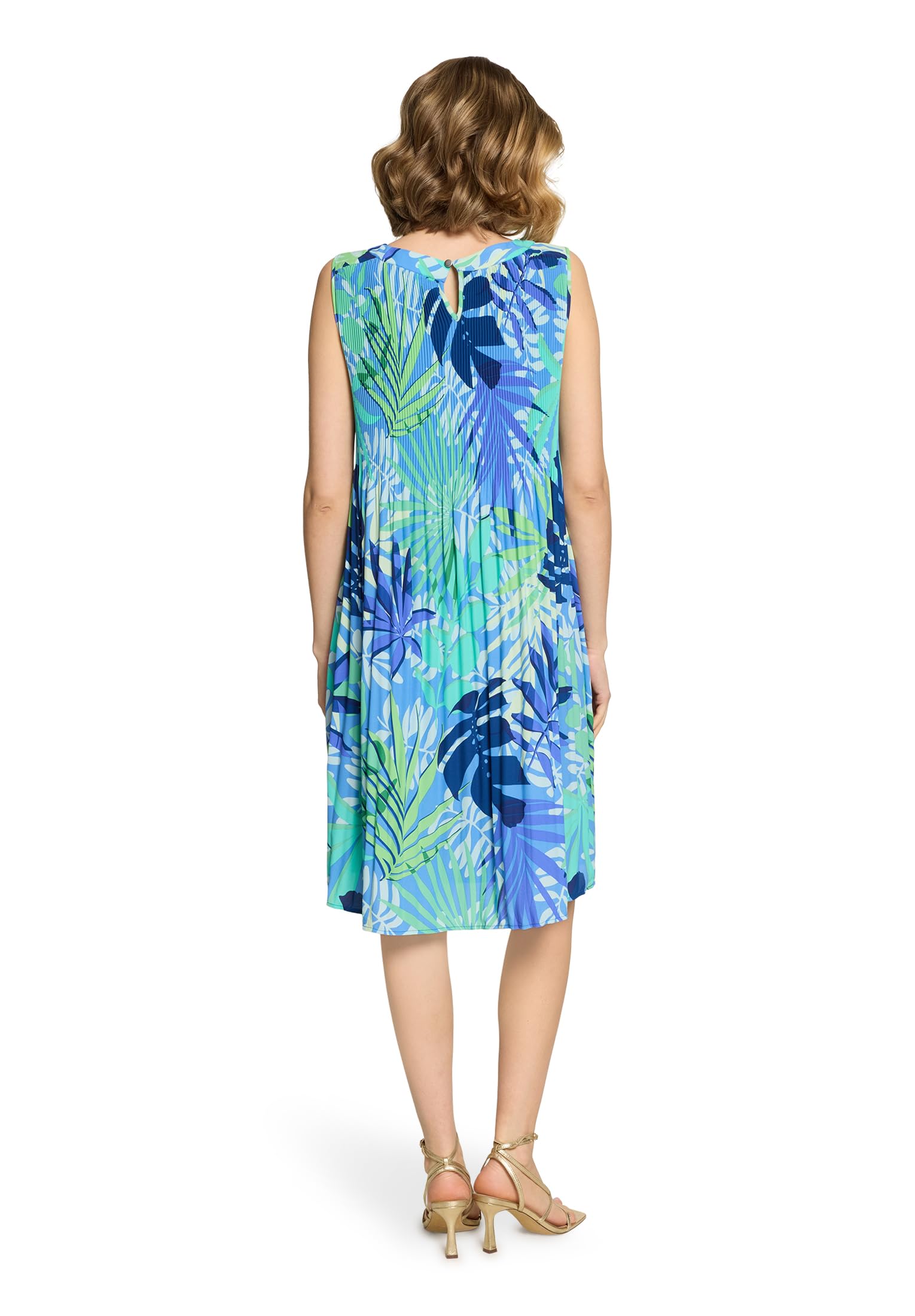 Betty Barclay Damen Plisseekleid ohne Arm