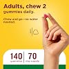 Nature Made Multivitamínico + Omega-3, Gomitas Multivitamínicas para Mujeres y Hombres, Apoyo Nutricional Diario, 140 Gomitas de Vitaminas y Minerales para Adultos, Suministro para 70 Días 6