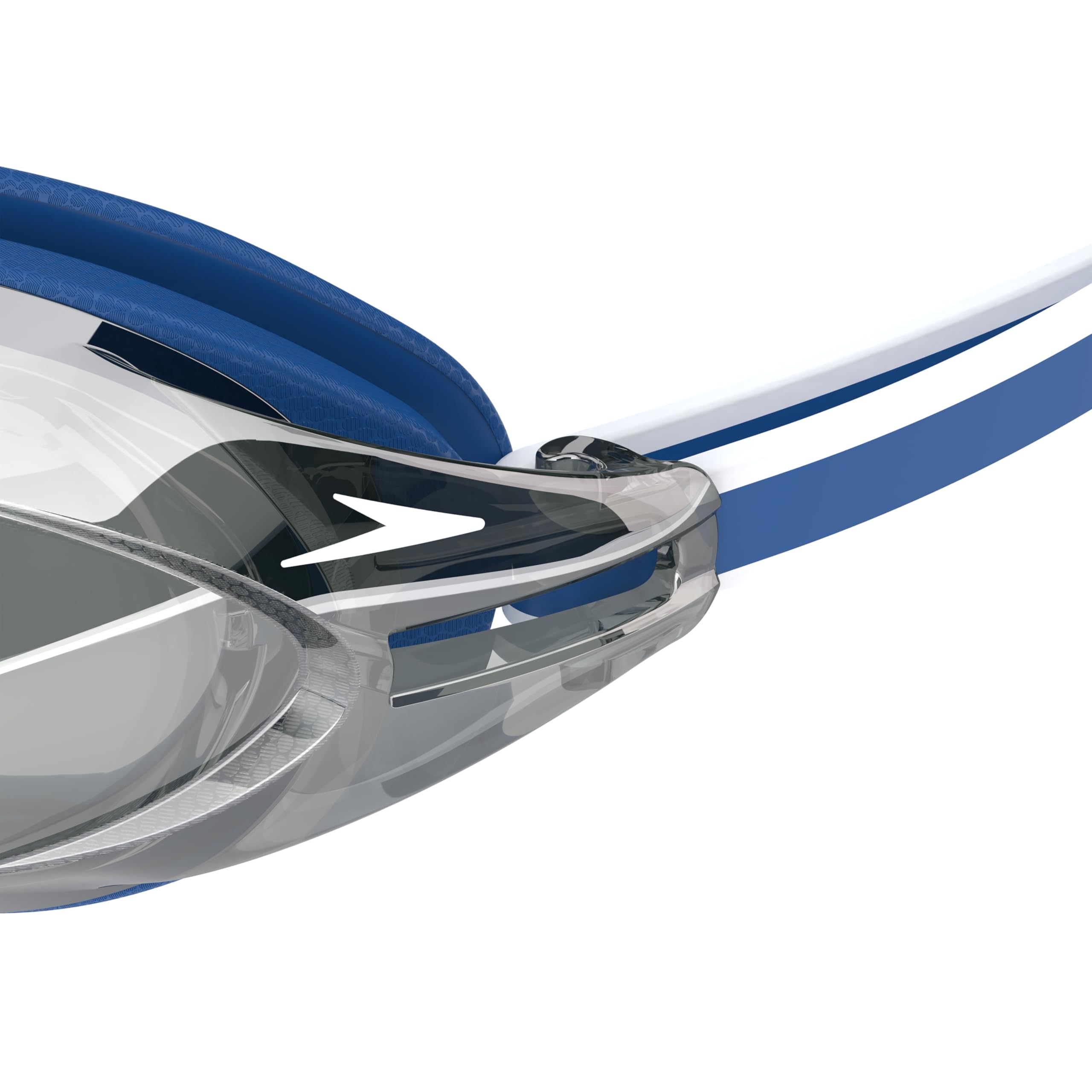 Speedo Vanquisher 3.0 verspiegelte Schwimmbrille, Anti-Beschlag, UV-Schutz, Okular-360-Grad-Linse, hydrodynamische Racing-Passform