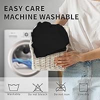 Vista 7 de Easy-Going Juego de 6 fundas 100% impermeables para sillas de comedor, diseño jacquard elástico, extraíble y lavable, protector de silla