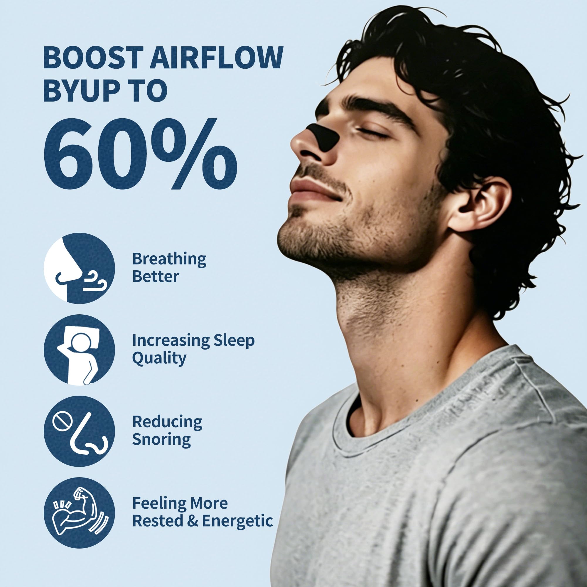 Photo 1 of BLUEWISE Anti Snoring Nose Clips Kit