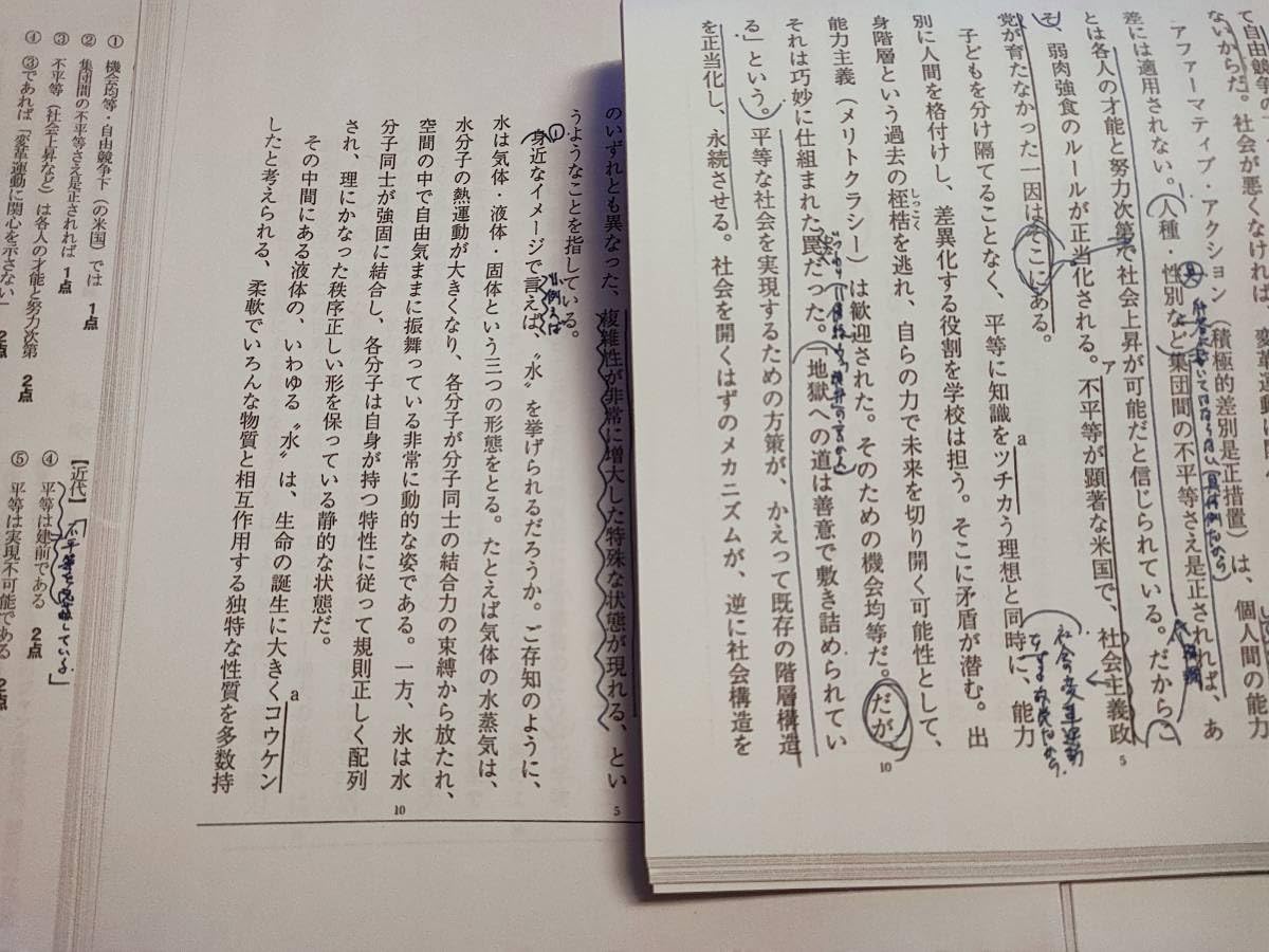Amazon.co.jp: 駿台 中野芳樹先生 20年夏期冬期 東大現代文 板書問題 