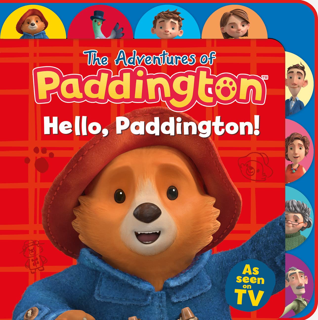 Hello Paddington Tabbed Board by HarperCollins Children’s Books 9780008568146