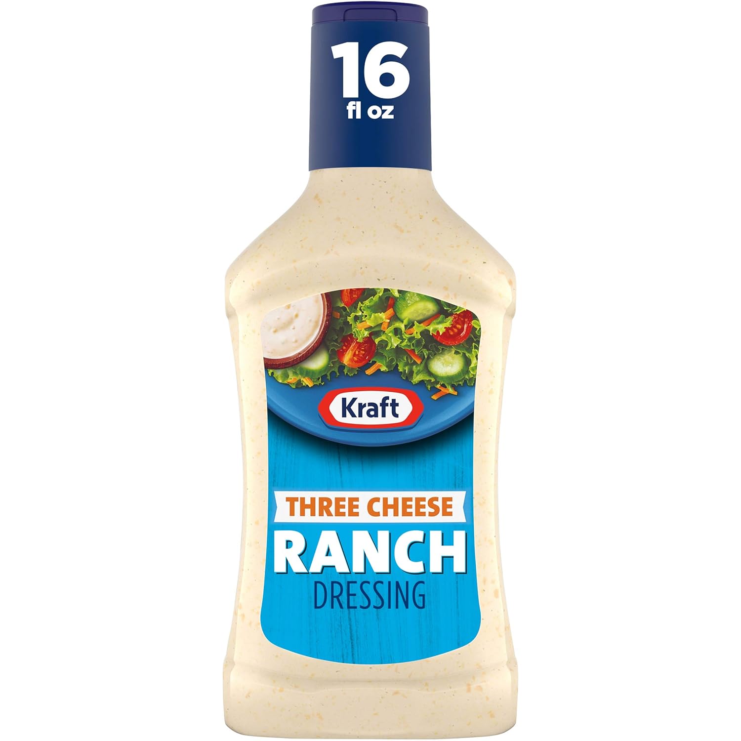 Kraft Three Cheese Ranch Salad Dressing (16 fl oz Bottles