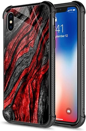 Miniatura 15 de Funda para iPhone Xs Max, de cristal templado 9H para iPhone Xs Max, diseño a prueba de golpes, antirrayones, para Apple iPhone Xs Max de 6.5