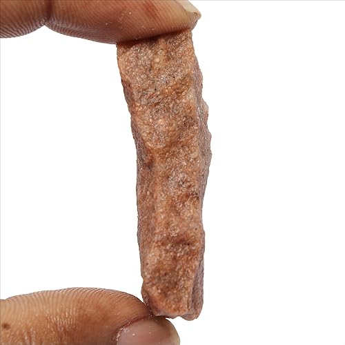 Miniatura 3 de GEMHUB Piedra de jade rosa natural pequeña de 172.3 quilates para hacer joyas, pequeño jade áspero para hacer colgantes.., M, Gema, Jade birmano