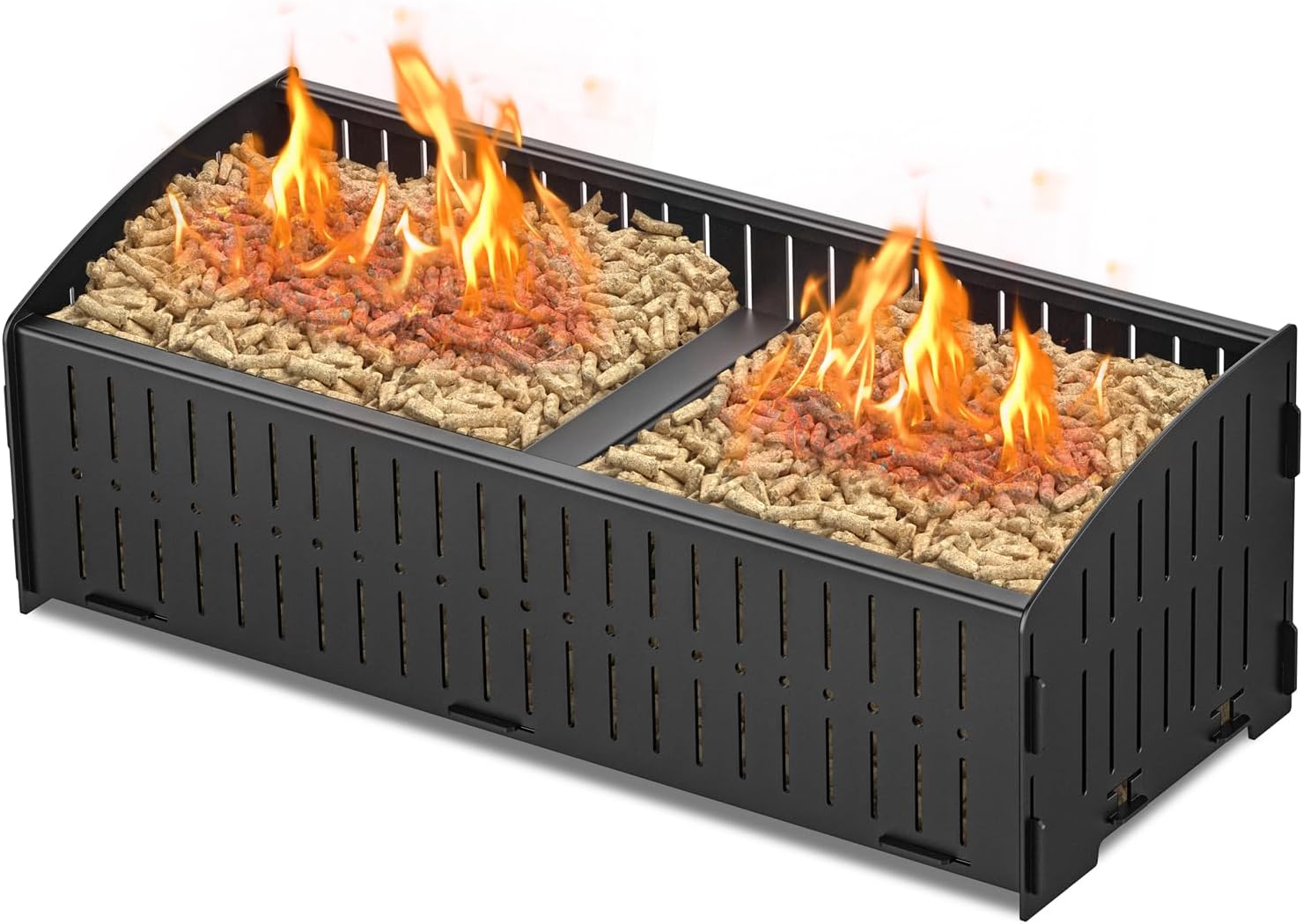 Pellet Basket, 19 × 7.9 × 6.9 inch, 5 kg Pellet Basket for fireplaces and stoves