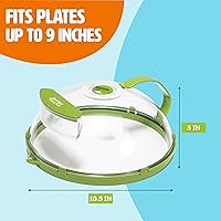 Vista 8 de Tasty Cubierta para microondas con entrada de agua verde, 1 pieza