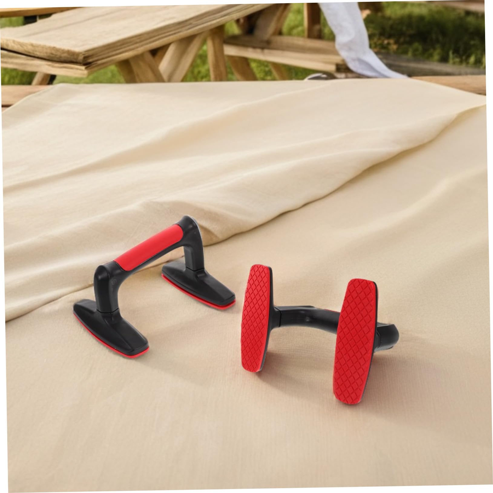 TOYANDONA 2pezzi Maniglie per Flessioni in Plastica Supporti per Flessioni Terra Impugnature Antiscivolo per Allenamento di Forza per Uomo e Donna Stabilizzatori per Palestra o Casa