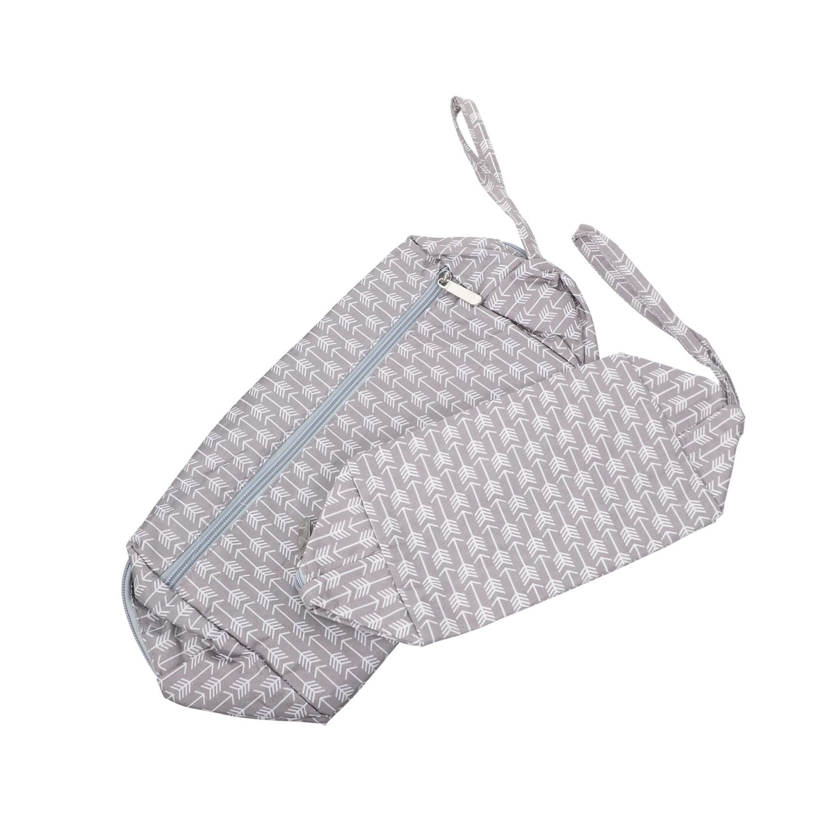 Hohopeti 2pezzi Borse Organizer Per Filati Oxford Per Maglieria e Uncinetto Design Pratico e Resistente Per Conservare e Trasportare Accessori Creativi
