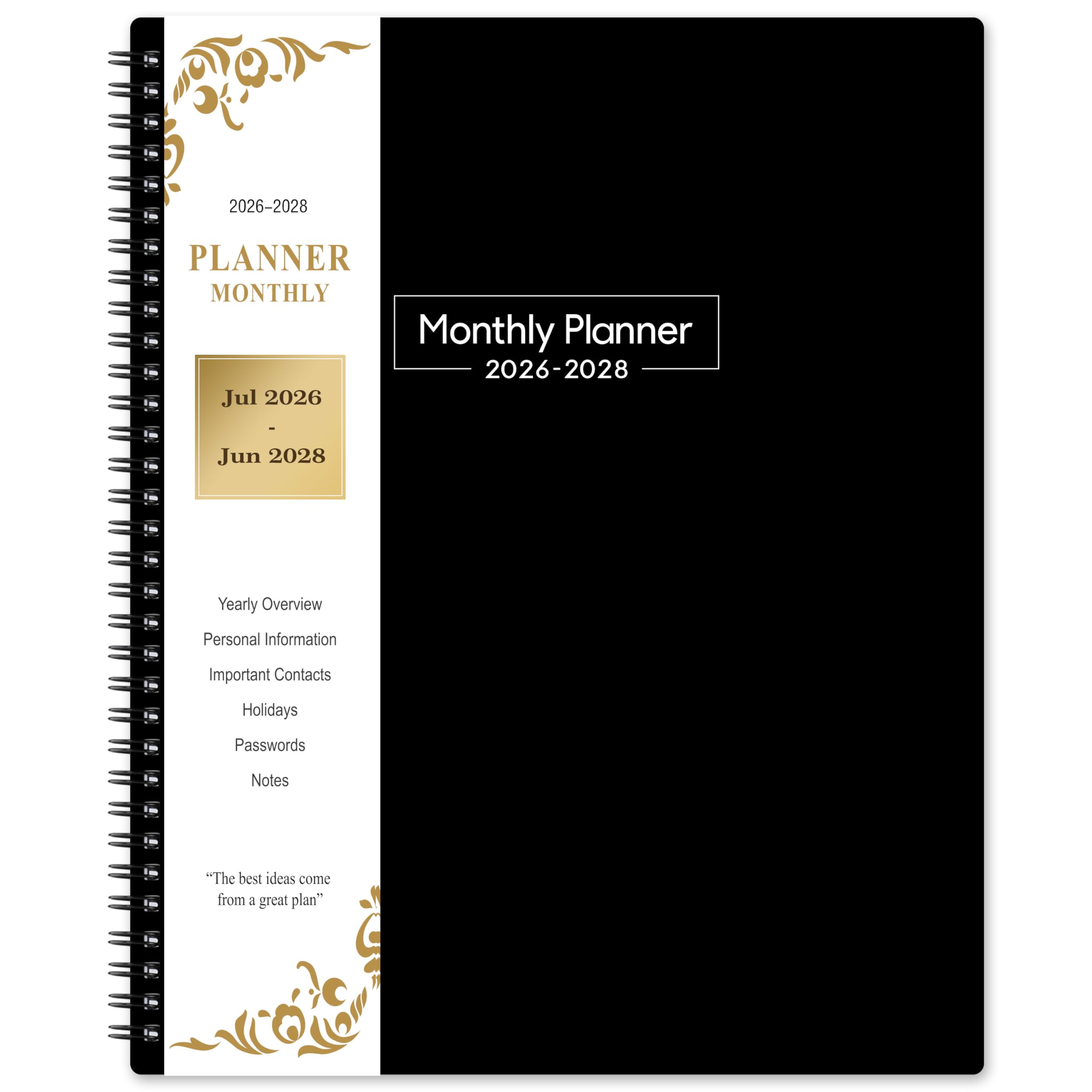 2026-2027 Monthly Planner - Monthly Planner from January 2026 to December 2027, 2026-2027 Planners 8.5'' x 11'', 24 Tabs, Inner Pocket-picture-23
