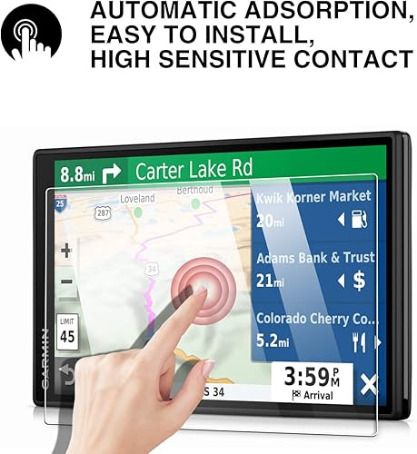 Miniatura 5 de YEE PIN Drivesmart 55 Protector Navigator DriveSmart 55 - Protector de pantalla táctil para DriveSmart 55