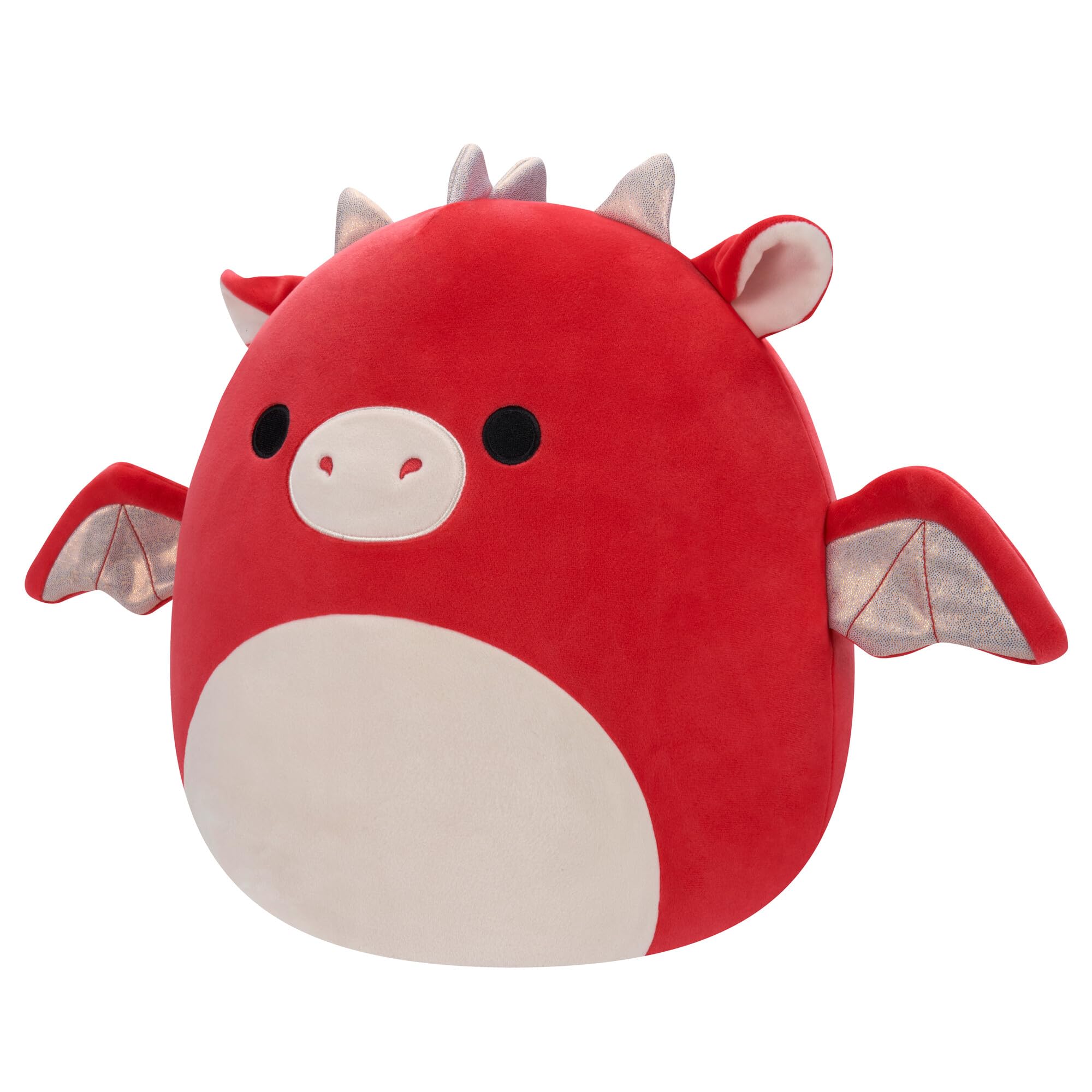 Squishmallows FlipAMallows Original 12-Inch Dragonfruit and Red Dragon - Medium-Sized Ultrasoft Official Jazwares Plush