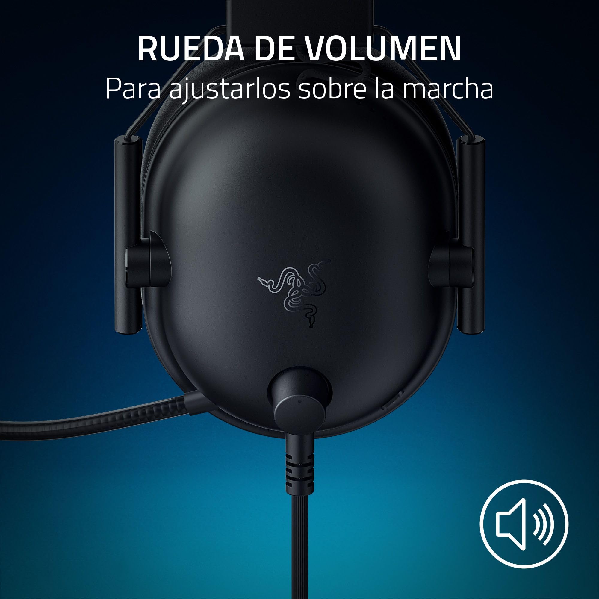 Razer Blackshark V2 X (PlayStation) - Auriculares con Cable para Consola PlayStation (PS5) (240g, Micrófono cardioide, Diafragmas de 50mm, Cancelación pasiva del Ruido, Conector de 3,5 mm, PC) Negro