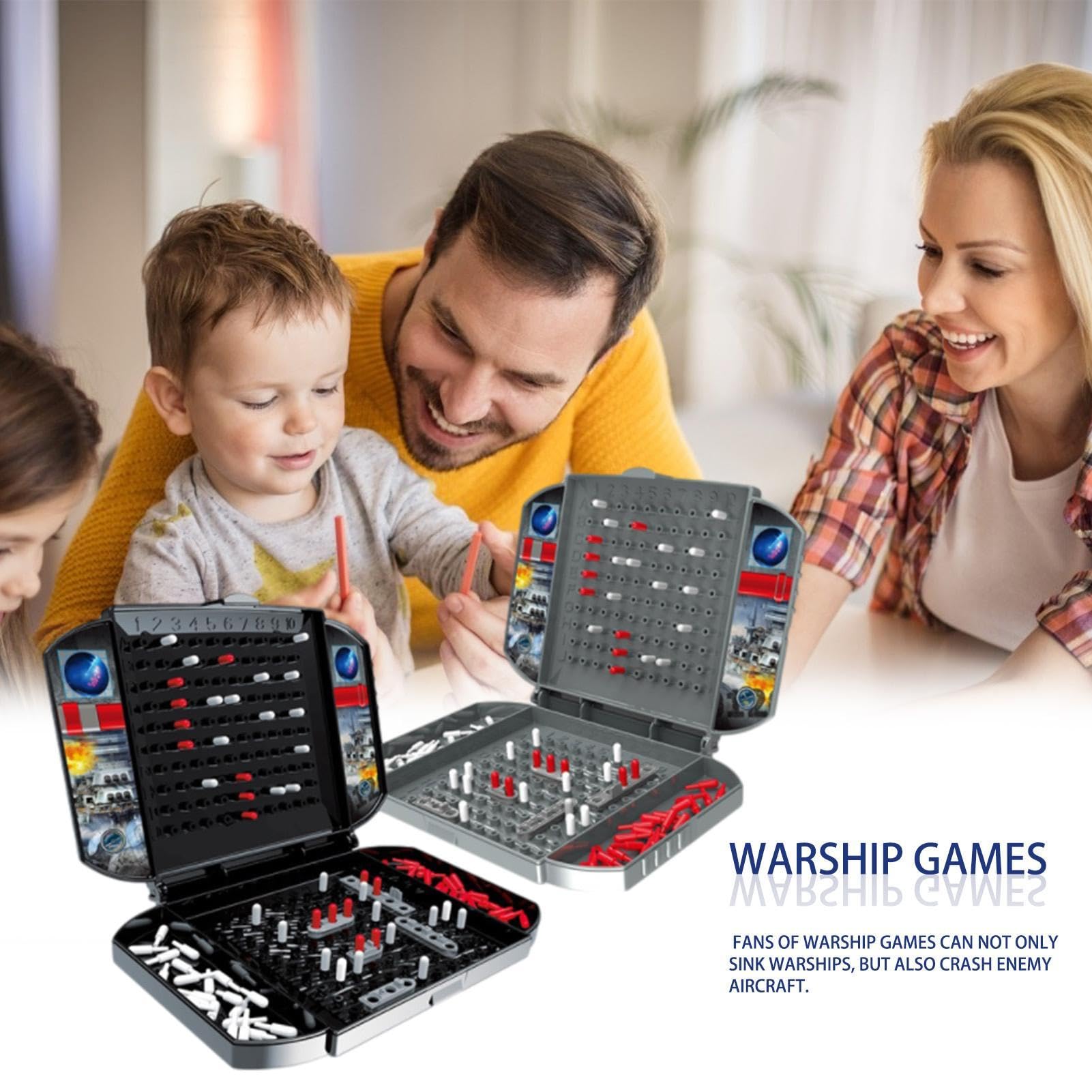 Generico Gioco Da Tavolo Di Navi Marittime - Tavolo Da Battaglia Navale | Giochi Da Tavolos Strategici Per Bambini, Giochi Di Per L'allenamento Del Cervello Navi Classico Gioco Da Tavolos Per Famigli