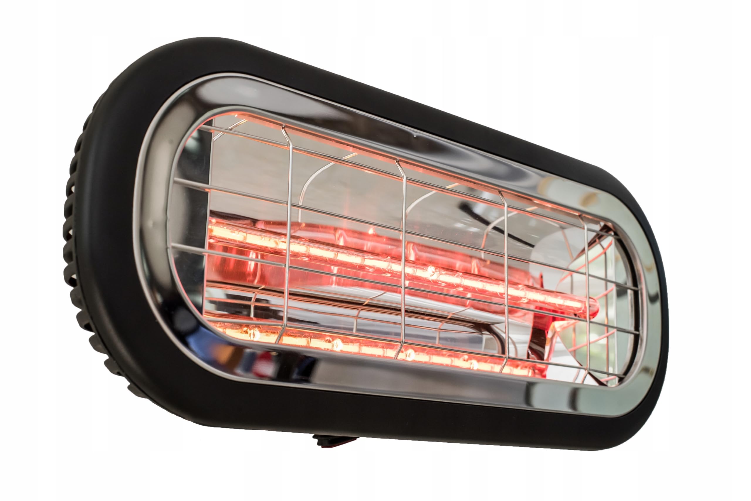 Heizstrahler 2000W Low Glare – Infrarotstrahler mit Wandmontage | IP65 Wetterfest | Elektrische Heizung für Terrasse, Balkon, Bad, Gastronomie | Sofortige Wärme