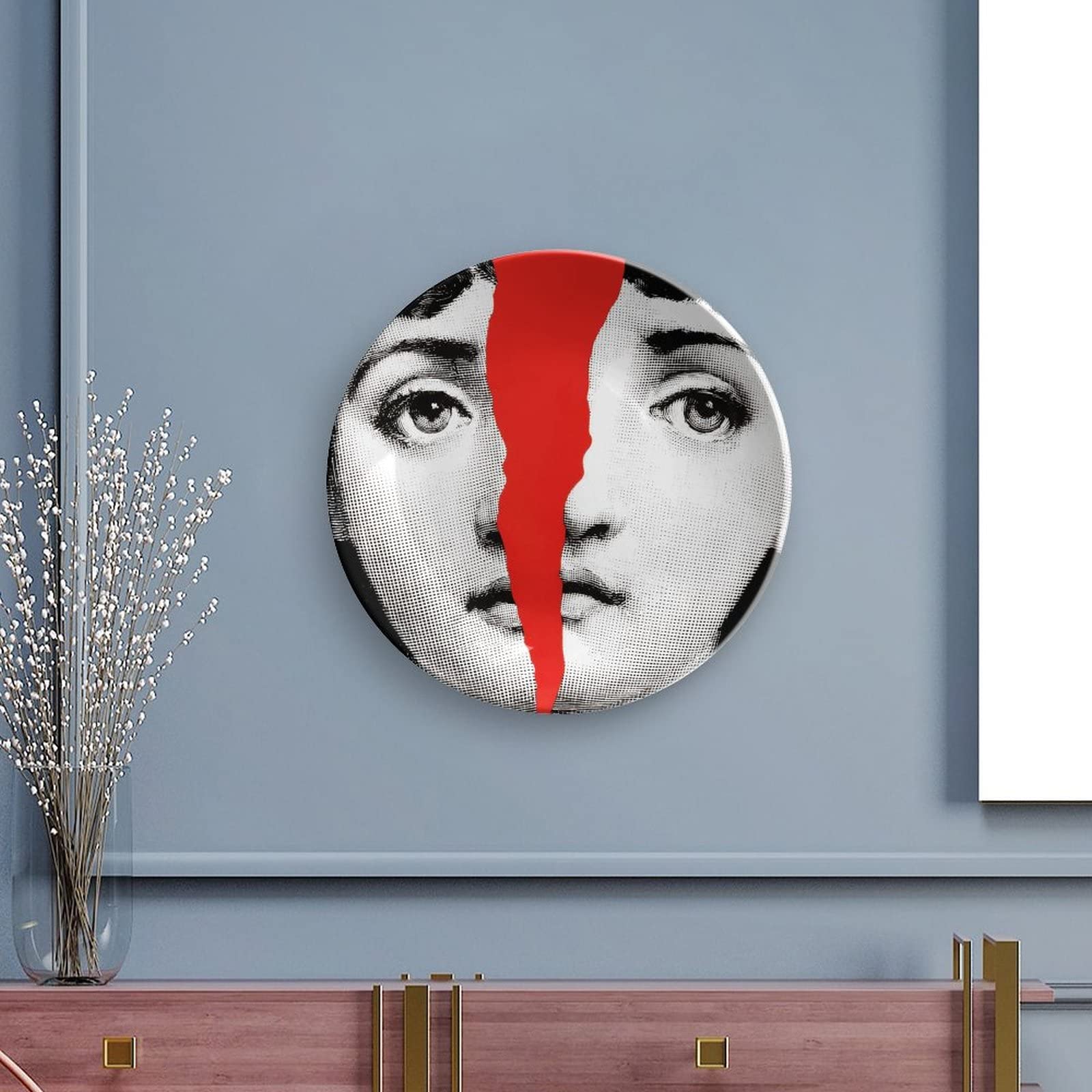 Decorazione Parete Con Gancio A Molla, Formato A4 Placca