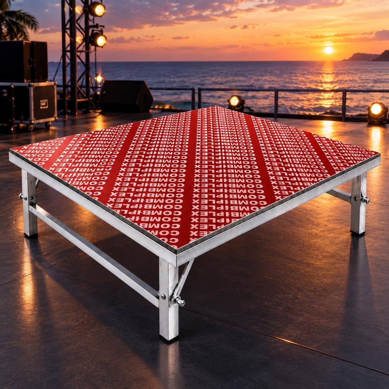 Plate-Forme De ScèNe Support Portable Parfait pour Les éVéNements Et Les