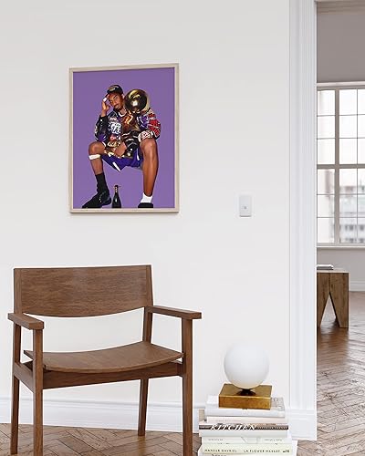 Miniatura 5 de HAUS AND HUES Kobe Bryant - Póster de Kobe Bryant, cuadros de baloncesto para dormitorio de niños, arte de pared de baloncesto para habitación de