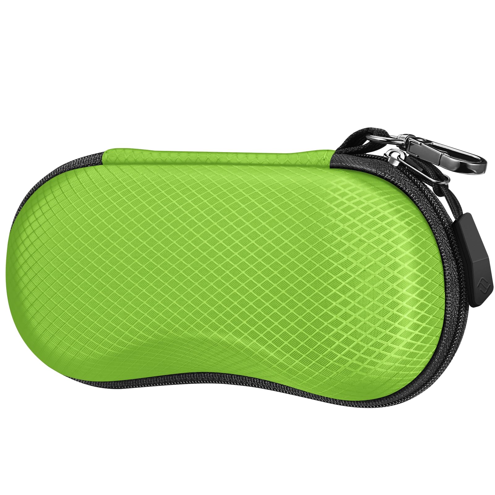 FINTIE Sunglasses Case for Men and Women - Hard Shell Shockproof Sport Glasses Case - Zipper Portable Spectacle Cases with Clip