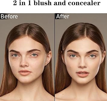 Carla's Secret Concealer & Blush Palette - Professional Color Correcting Cream Concealer & Blush (03#)