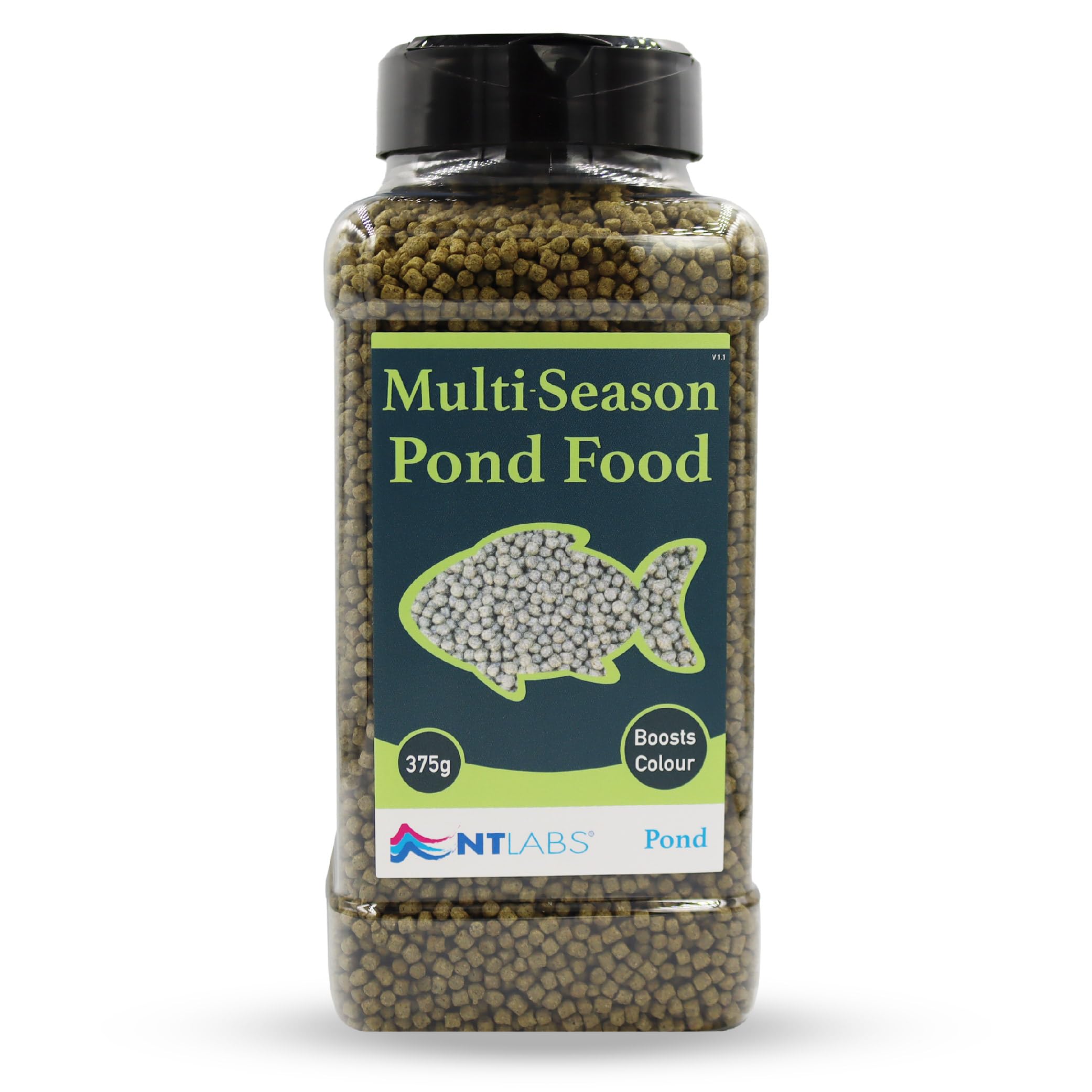 NT Labs Multi-Season Pond Fish Food 3mm Floating Pellets (375g)