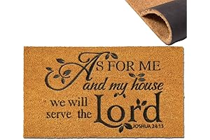 As For Me And My House Door Mat