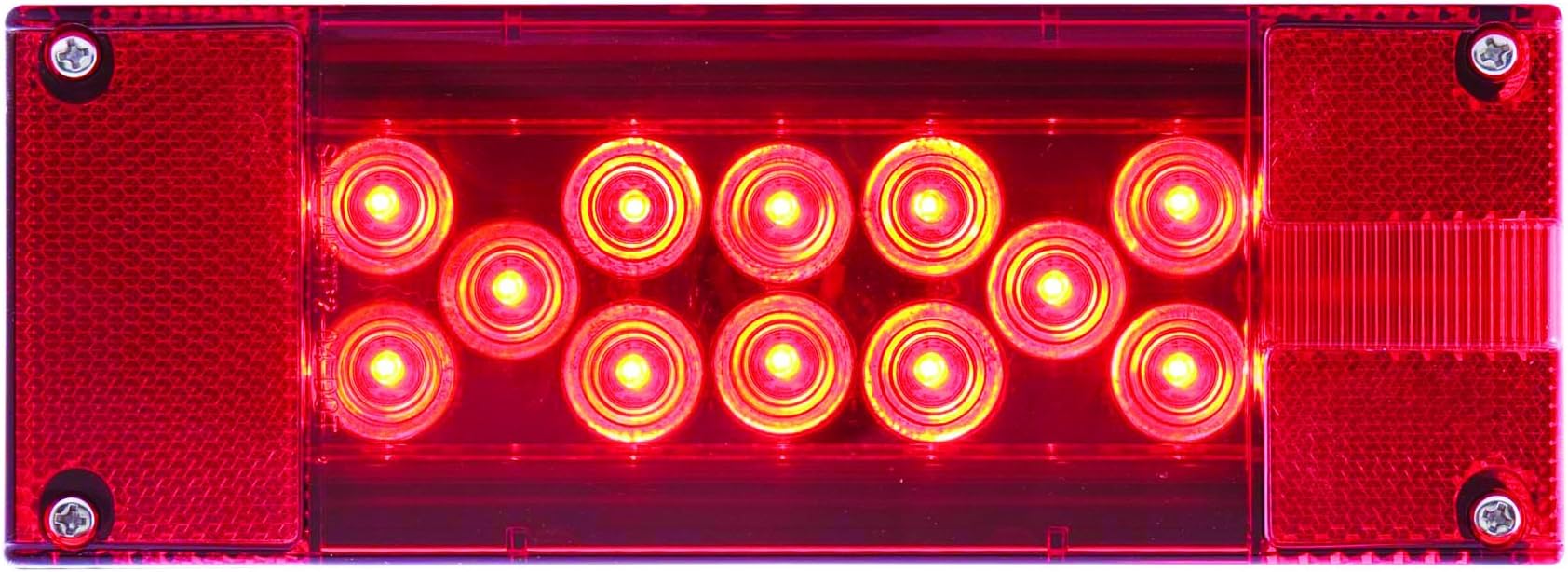 Optronics STL16RS Lens LED Combination Tail Light for Passenger side, Red