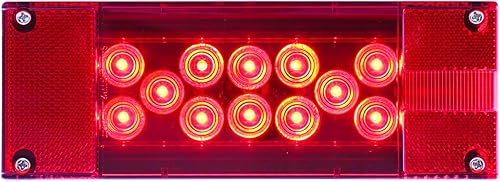 Miniatura 2 de TLL160RK Kit de luces traseras de combinación ledes color rojo Optronics