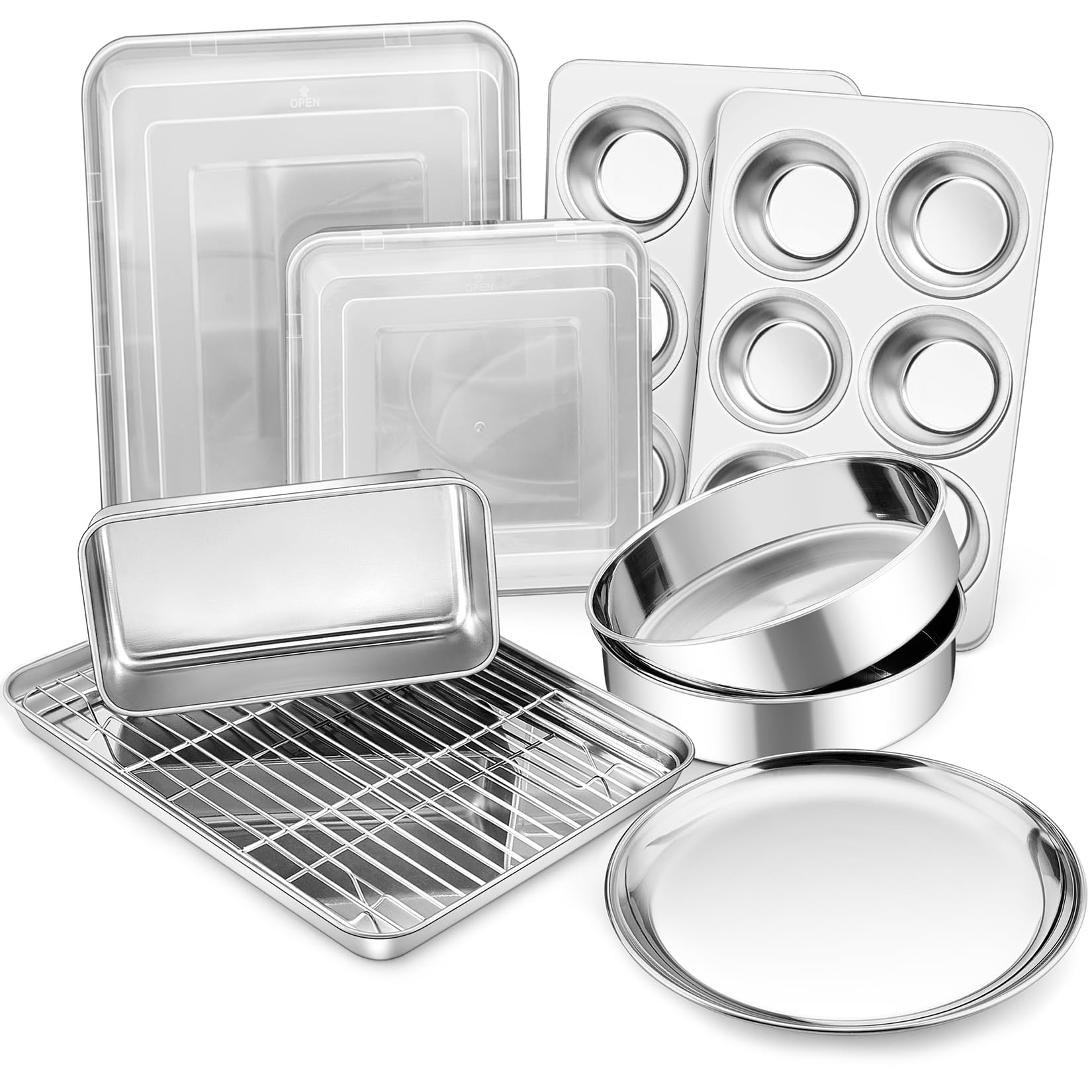 P&P CHEF 12-Piece Bakeware Set