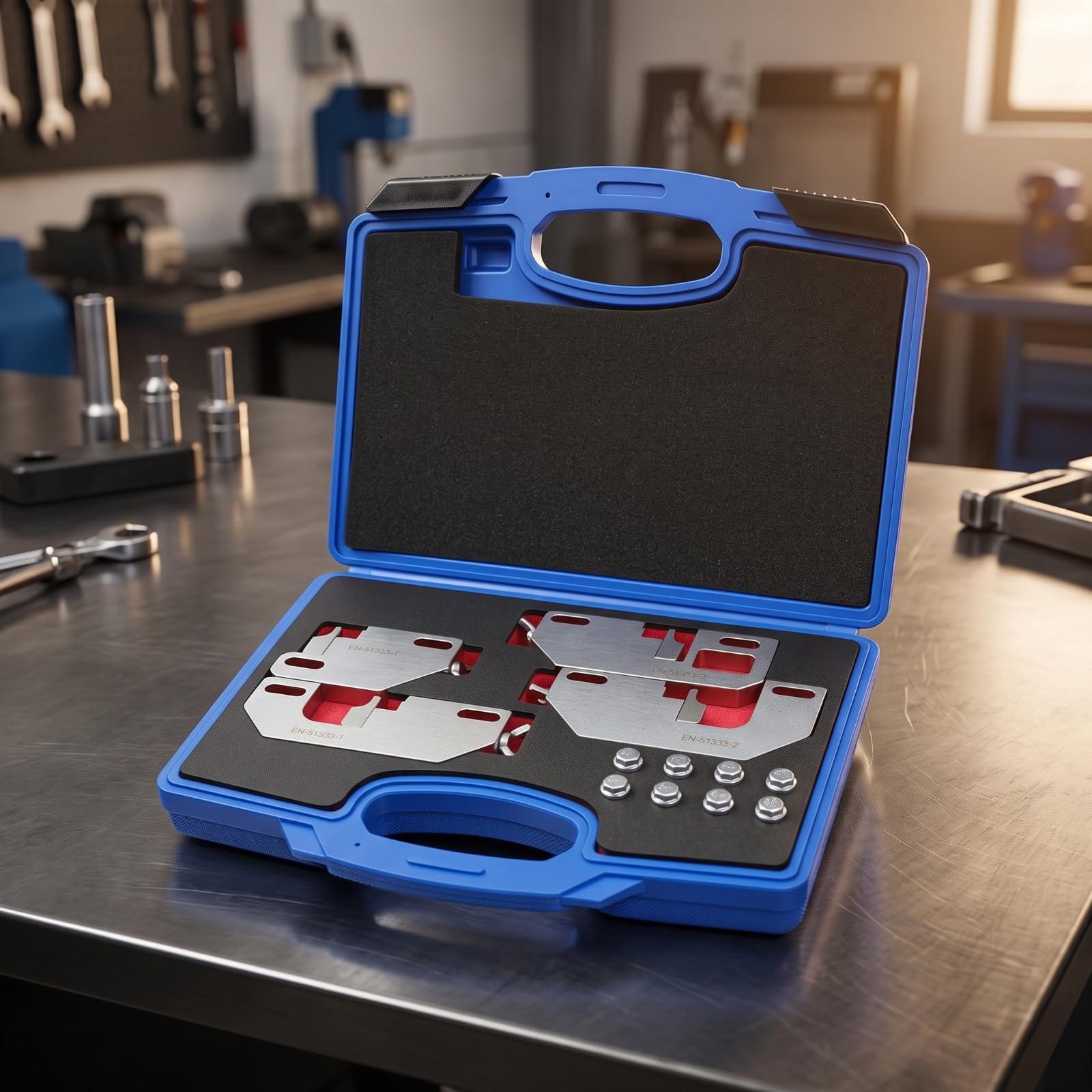 Kit Calage Distribution En Acier | Compl, Calage Mallte, pr Atelier