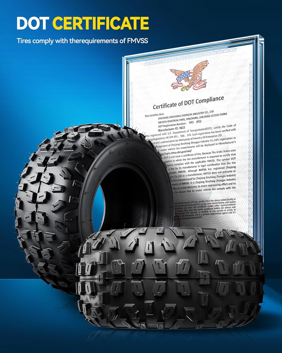 PHILTOP 16x8-7 ATV UTV Tires, 4-Ply Super Mud 16x8-7 ATV All-Terrain Tires for Riding Mowers, Golf Carts, Off-Road,2 Pcs,Tubeless (Z-129)