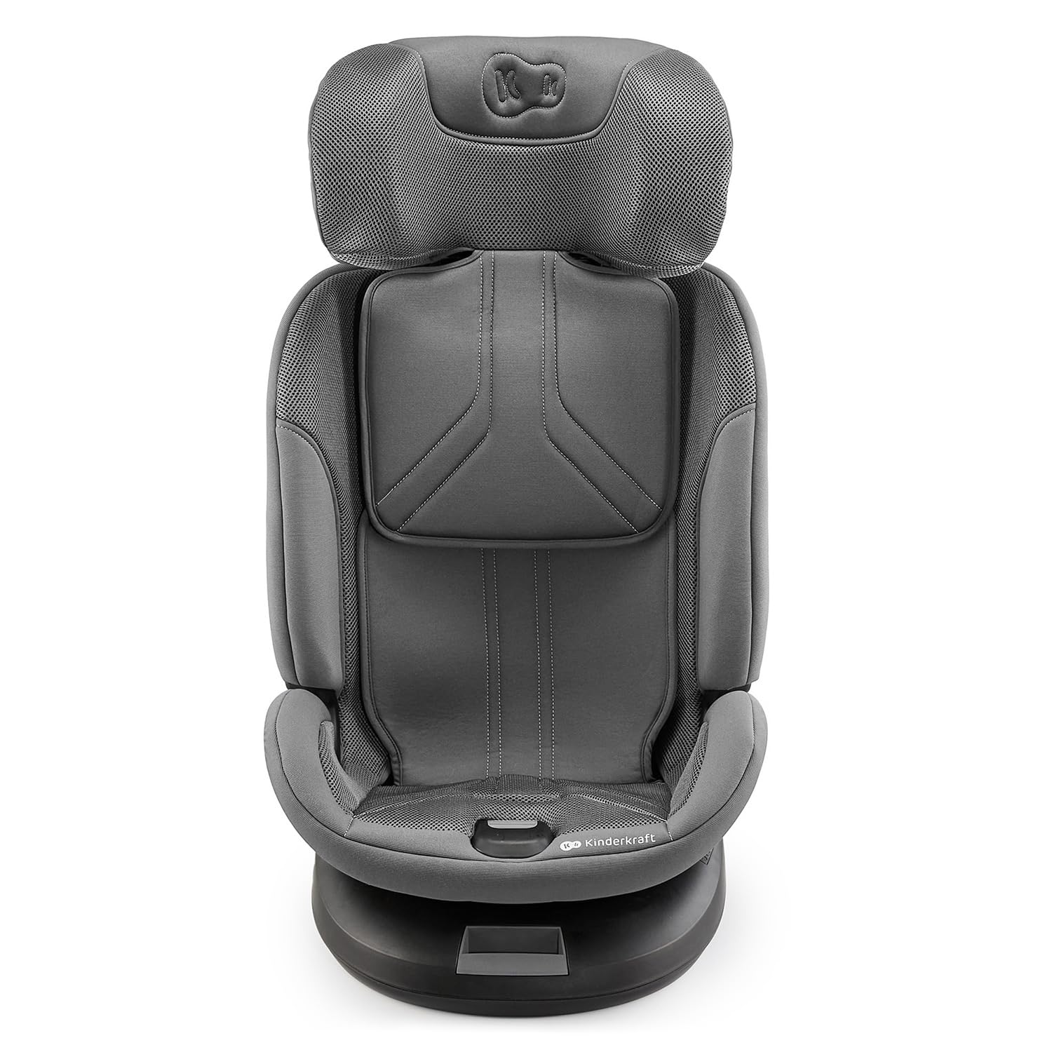 Kinderkraft XPEDITION3 I-Size fotelik samochodowy dla dzieci z obrotem o 360 stopni, ISOFIX, stacja bazowa, specjalne systemy bezpieczeństwa, łatwy do czyszczenia, od grupy urodzeń 0/1/2/3 0-36 kg