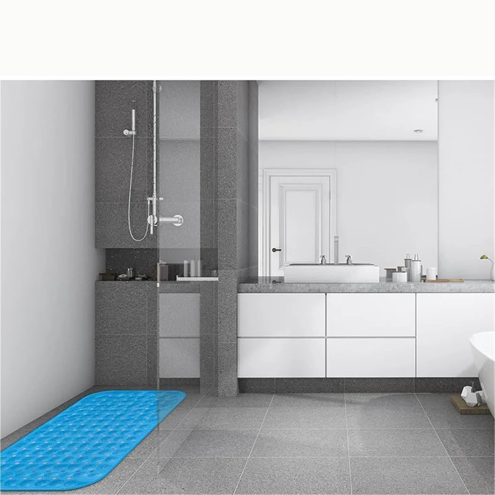 Antideslizante Bañera Alfombrillas de bañera extralargas Antideslizantes