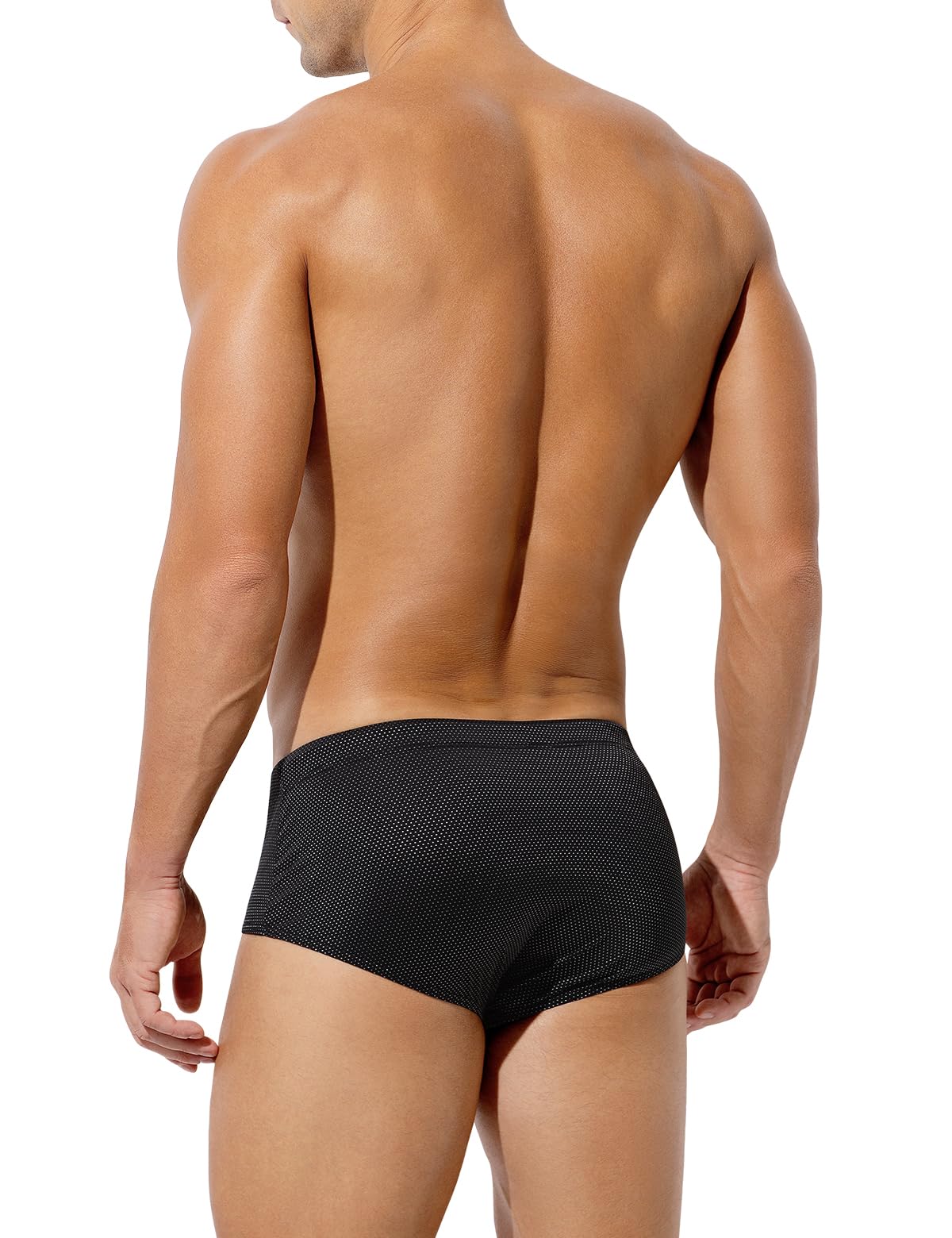 Bañador Slip Hombre Secado Rápido con Cordón Ajustable para Natación Playa Piscina