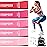 Resistance Bands for Working Out, Exercise Bands Resistance Bands Set with 5 Resistance Levels, Latex Loop Bands for Women Men, Workout Bands for Legs, Glutes, Strength Training, Yoga, Home Gym