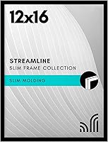 Vista 158 de Americanflat - Portarretratos de 24x30 pulgadas con plexiglás pulido, colección Streamline, marco de fotos con borde delgado para exhibir en pared