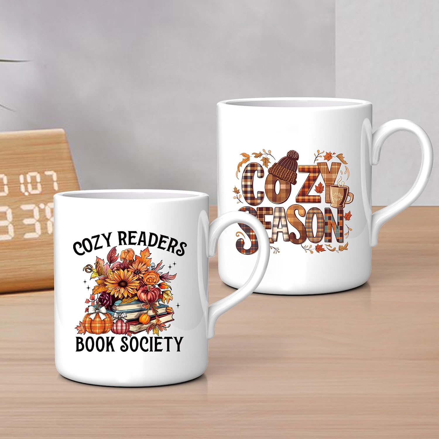 Fall UV DTF Cup Wraps, 30 Sheet Rustic Pumpkin Sticker for 16 OZ Glass