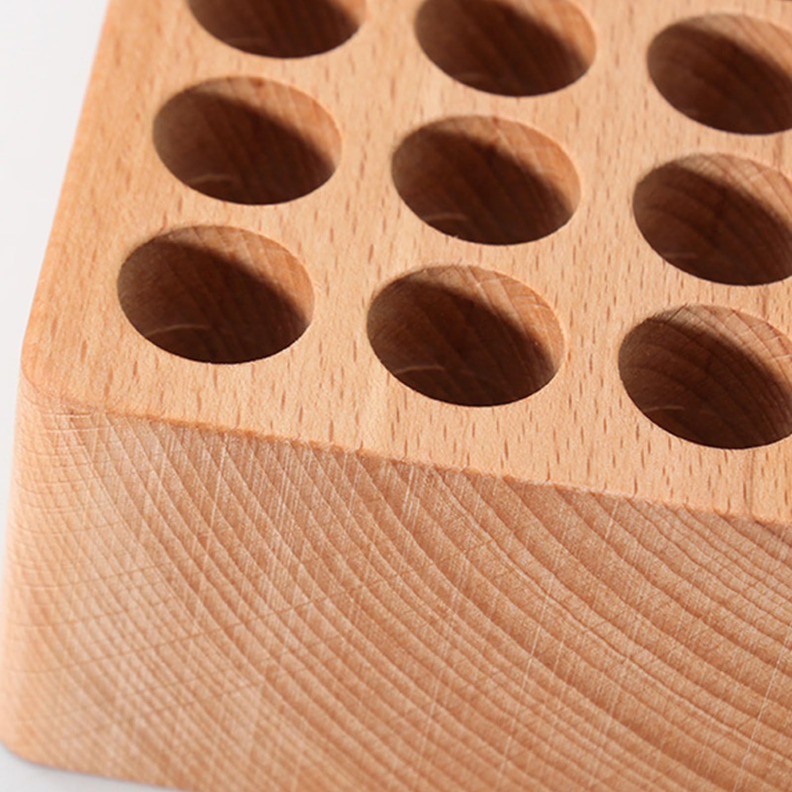 COOLHOOD Estante de herramientas de madera resistente, solución de almacenamiento portátil para herramientas de trabajo de cuero y suministros de manualidades, solución de almacenamiento de