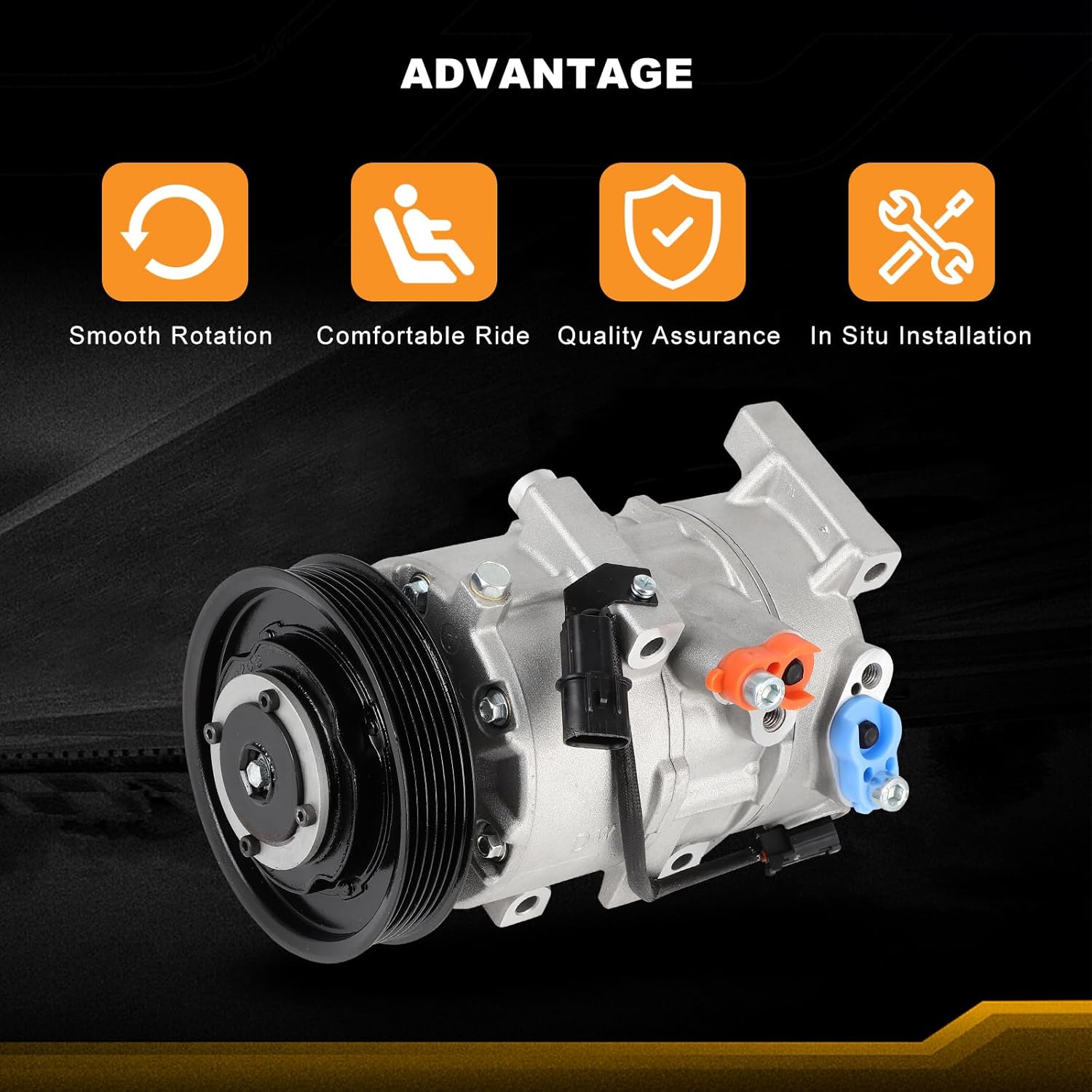 A/C Air Conditioner Compressor Clutch for Hyundai Tucson 1.6L 2016-2017