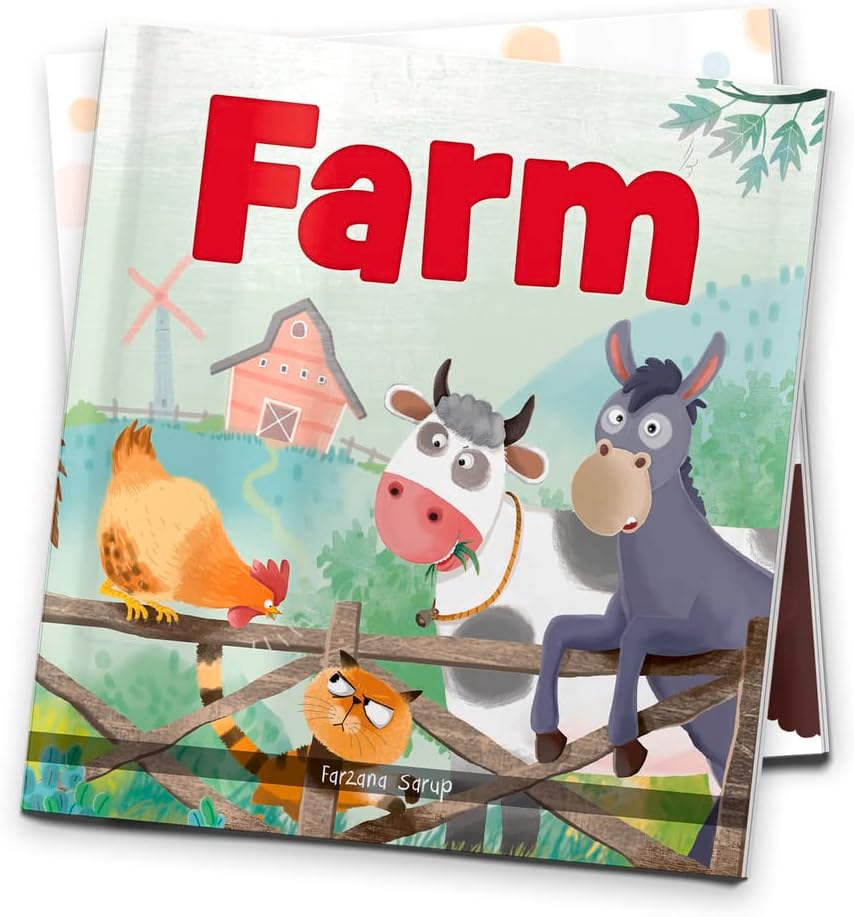 Farm - Illustrated Book On Farm Animals (Let's Talk Series)