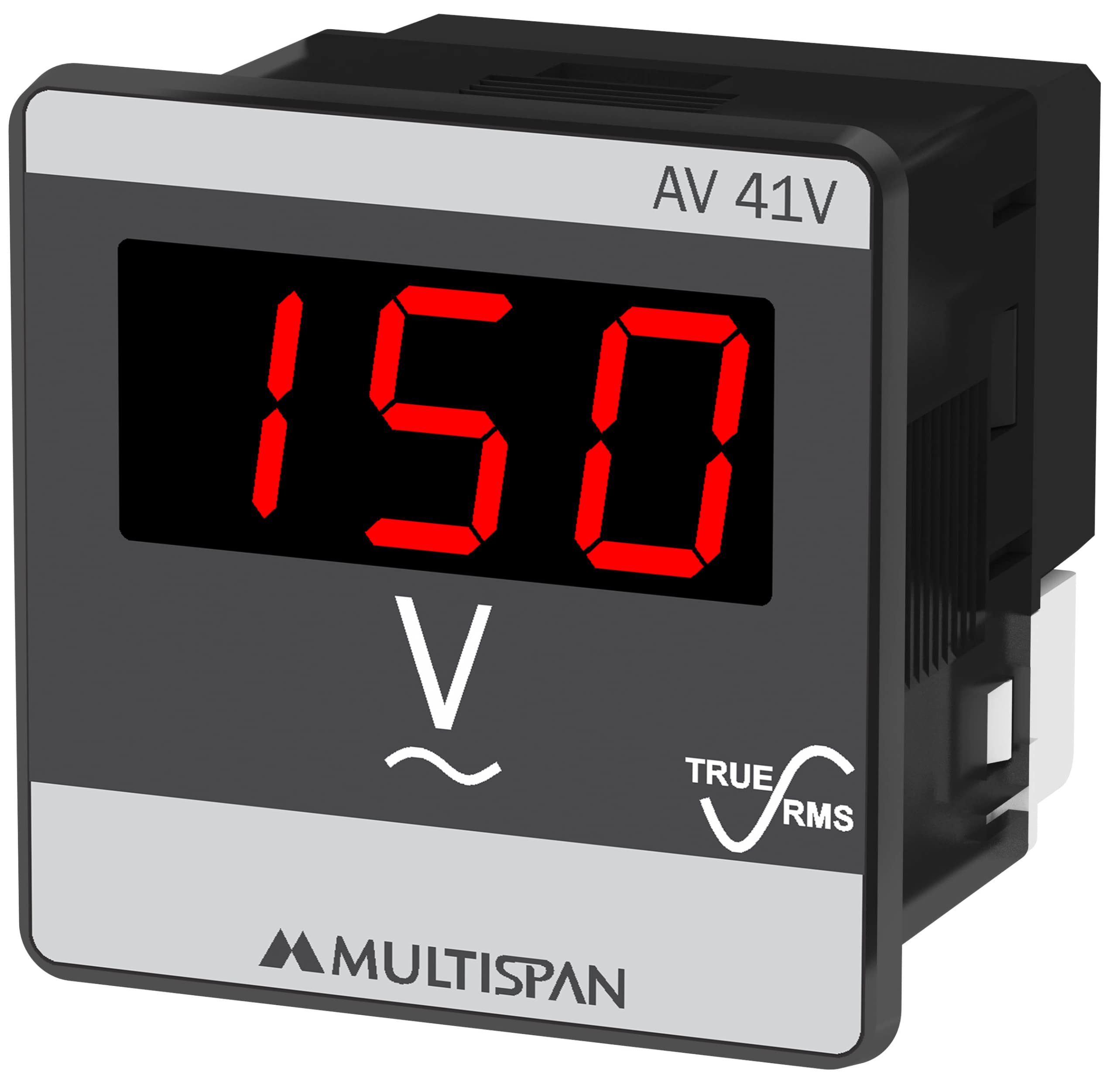 MULTISPAN SINGLE PHASE AC PANEL METER_AV-41V