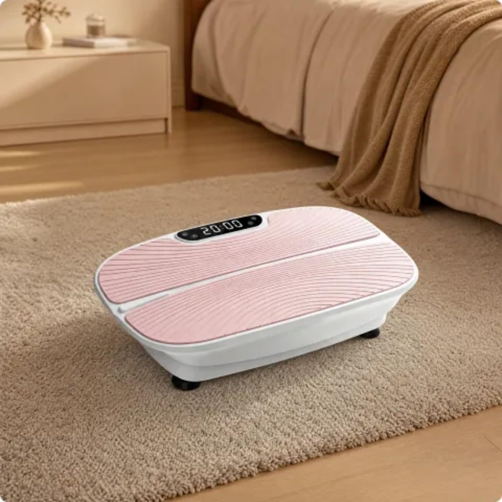 Attrezzo per il Fitness Silenziosa Pedana Oscillante da Casa Compatta per Routine di Benessere