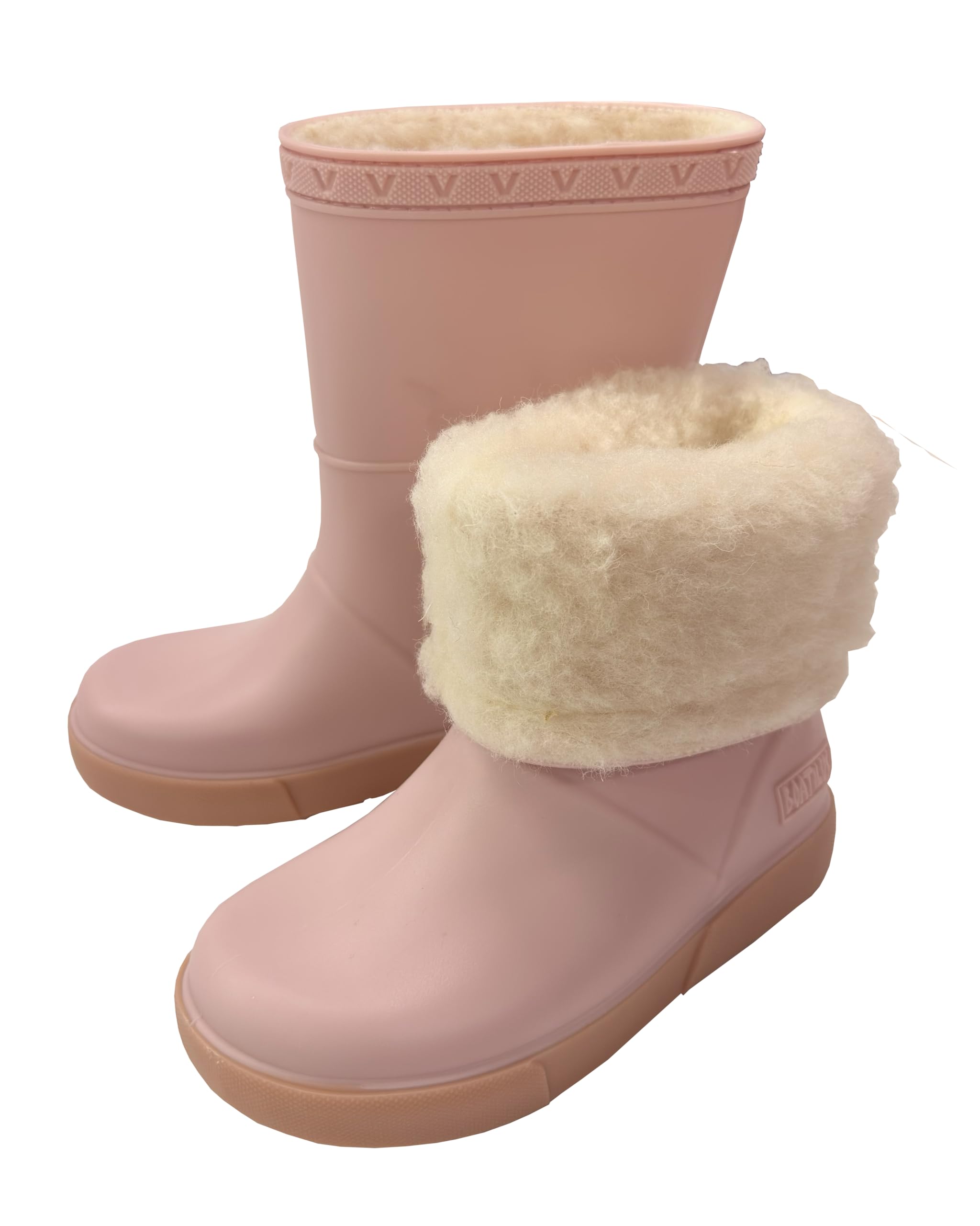 Boatilus Seals Kinder-Regenstiefel, Clogs, Gartenstiefel – 100% wasserdicht, Mit Wolle gefüttert, duftendes Gummi, rutschfest