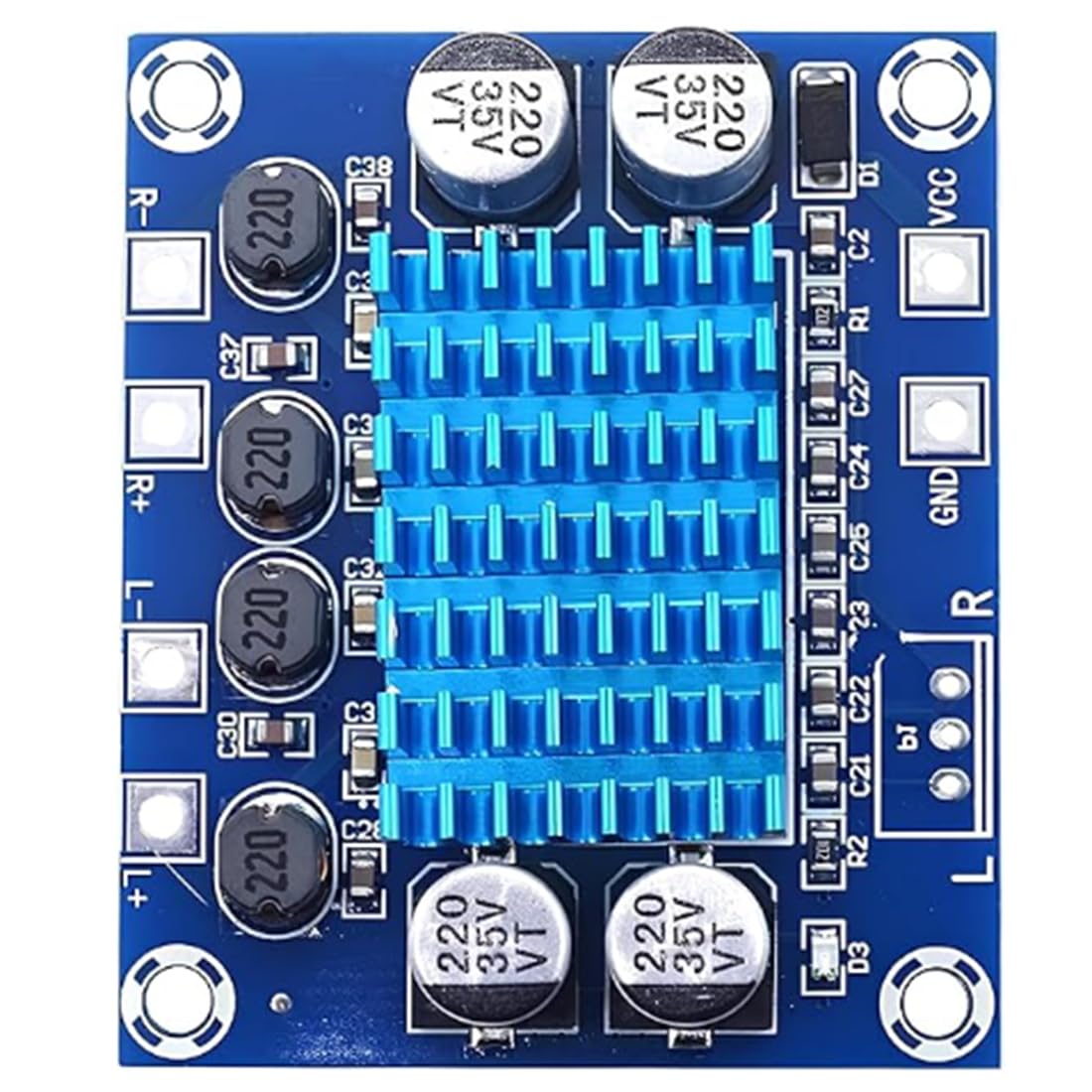 TPA3110 XH-A232 30W+30W Dual Channel Digital Stereo Audio Power Amplifier Module Board, Class D Hi-Fi Amp, DC 8V-26V, 2.0 Channel for DIY Speaker, Home Theater, Car Audio (Pack of 1)-image-23