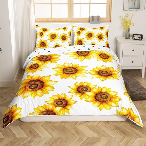 Vista 65 de Erosebridal Juego de ropa de cama Kawaii de sushi colorido, estilo japonés de dibujos animados, funda de edredón con temática alimentaria para Multi